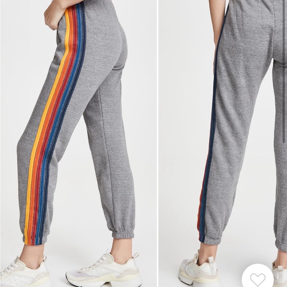 SOLD - do not purchase aviator nation 5 stripe sweatpants